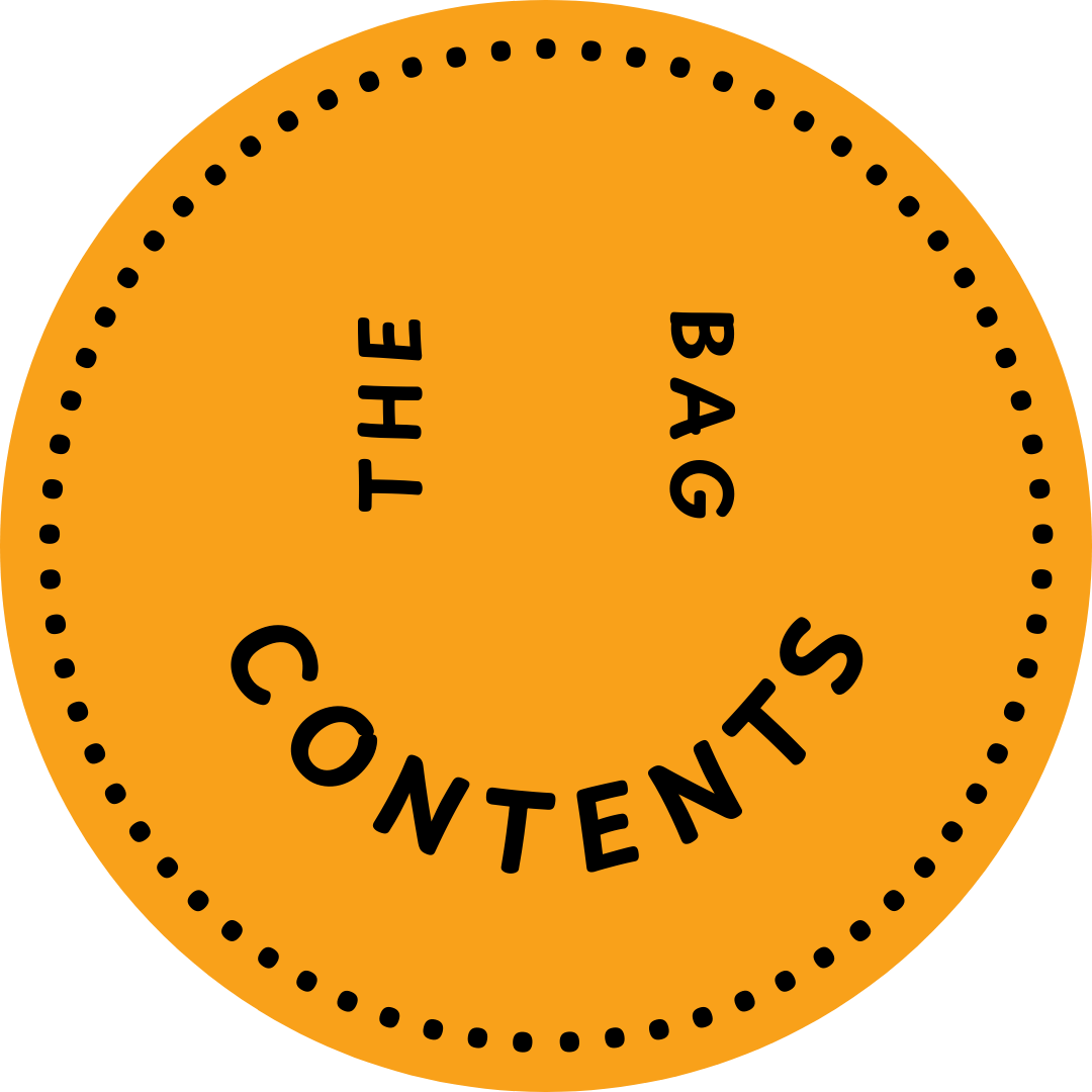 The Contents Bag Smiley Face Logo