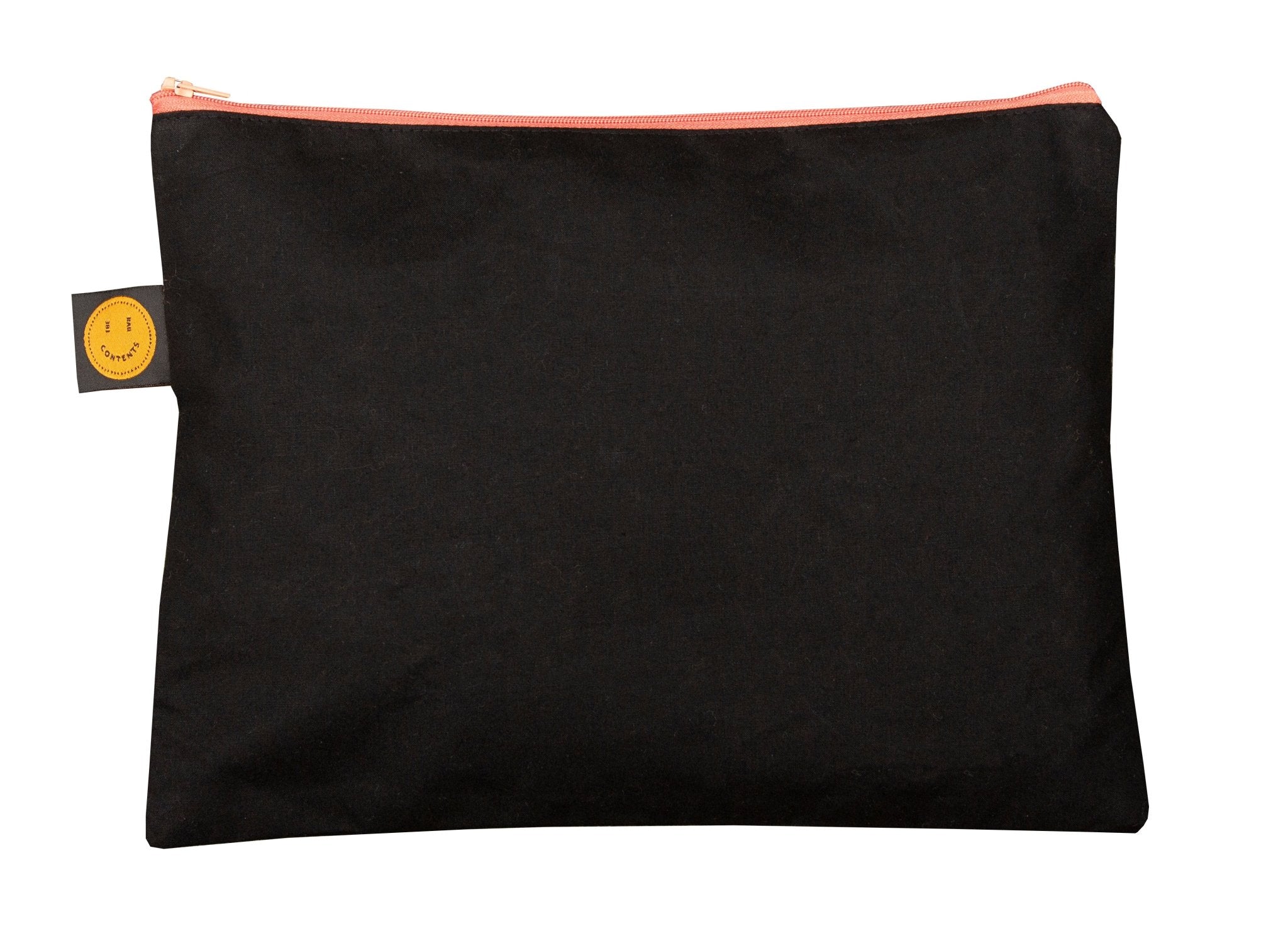 Black A4 Contents Pouch - The Contents Bag