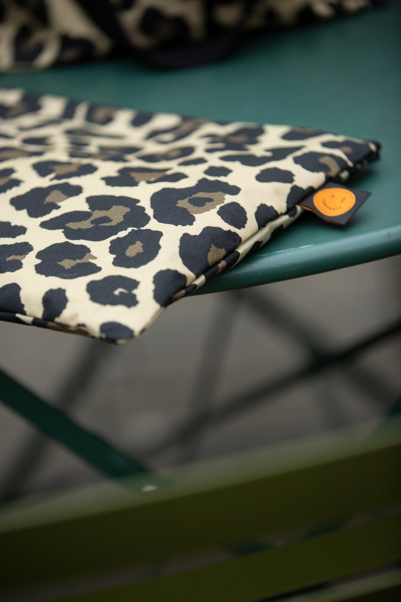 Classic Leopard A3 Contents Pouch - The Contents Bag