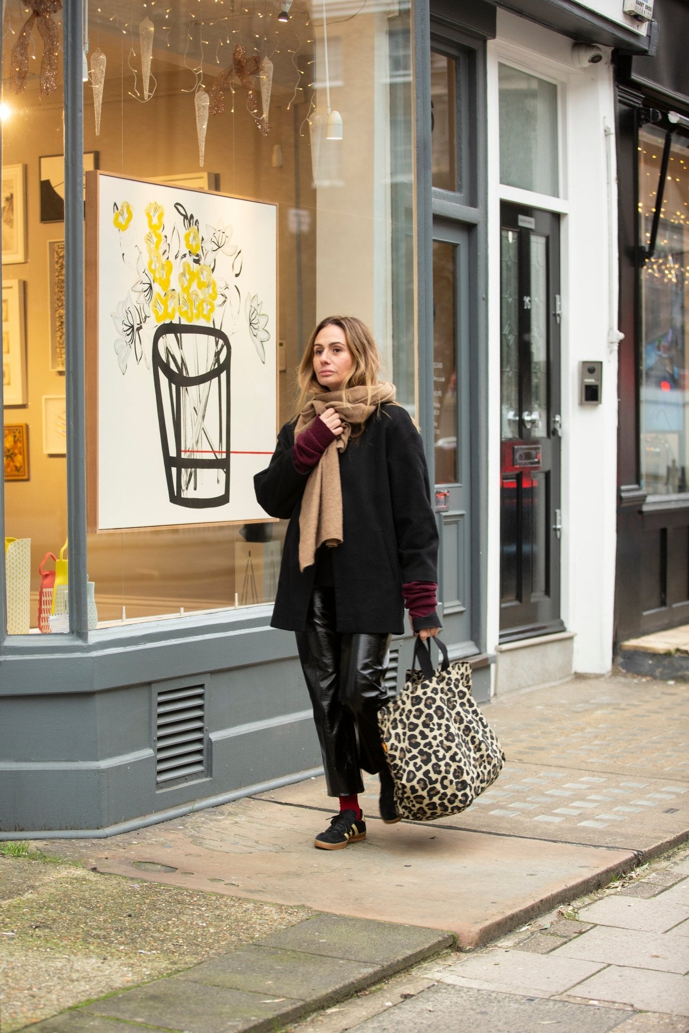 Classic Leopard Contents Bag - The Contents Bag