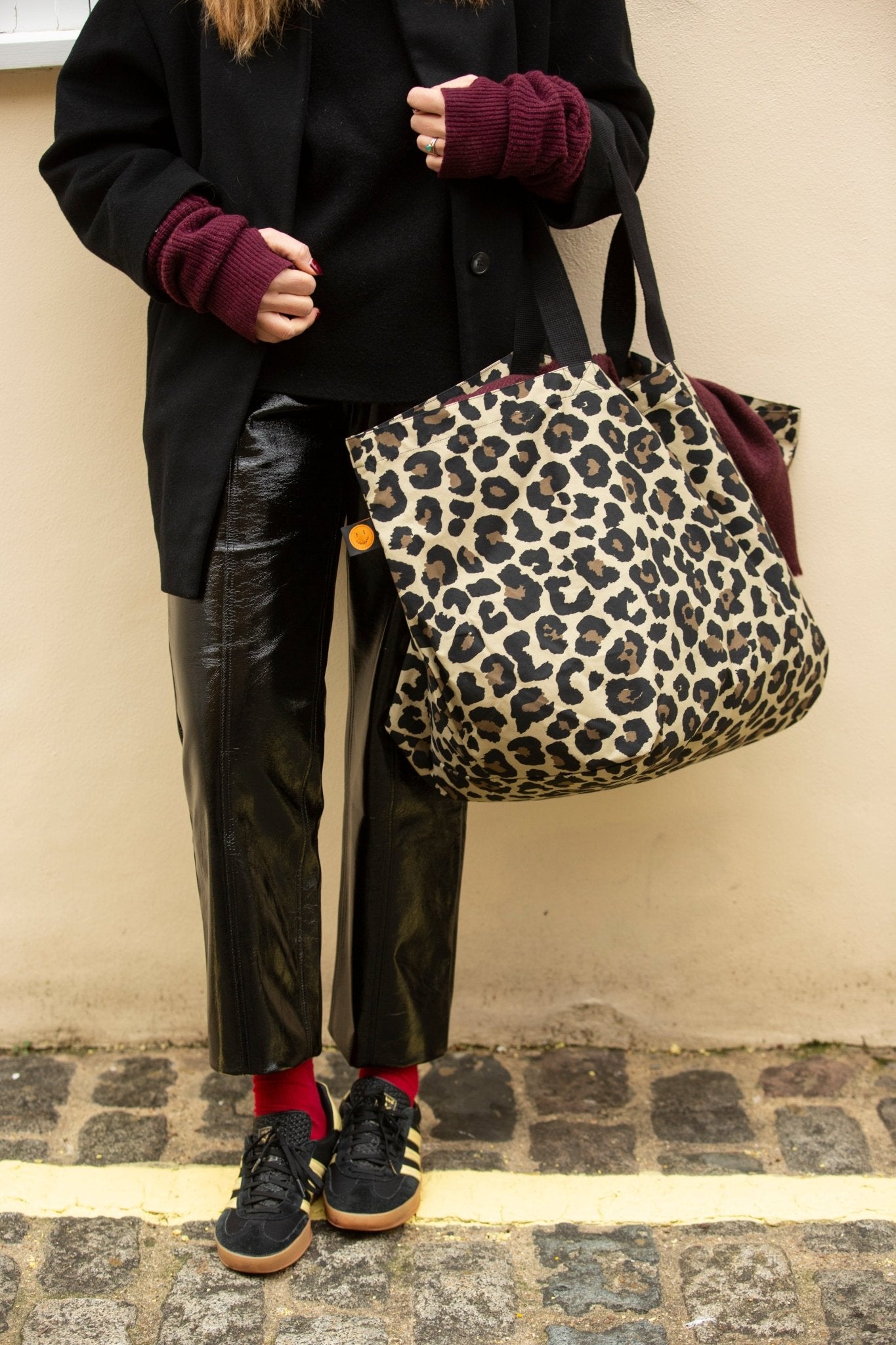 Classic Leopard Contents Bag - The Contents Bag