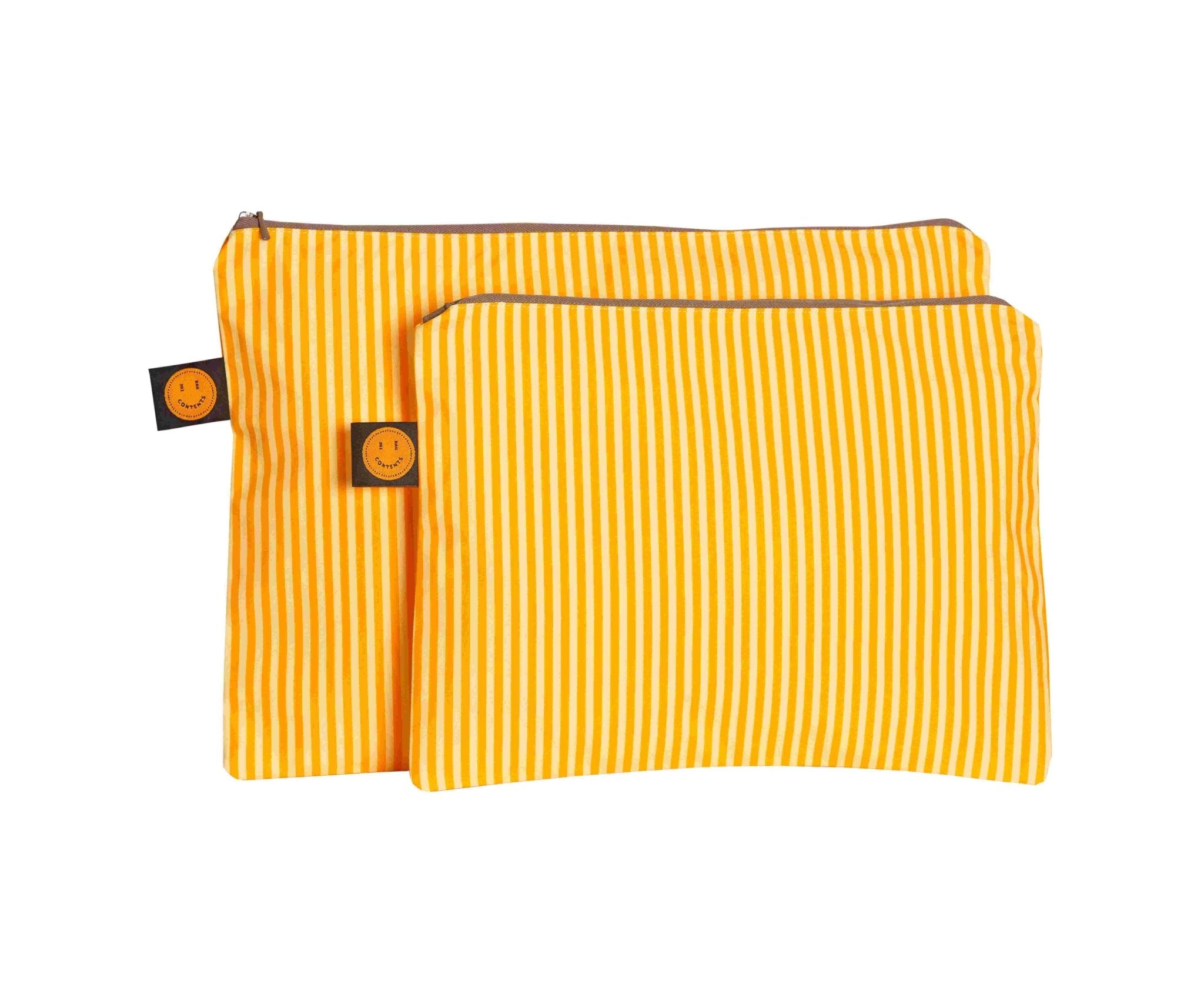 Emma Paton Small Yellow Contents Pouch - The Contents Bag