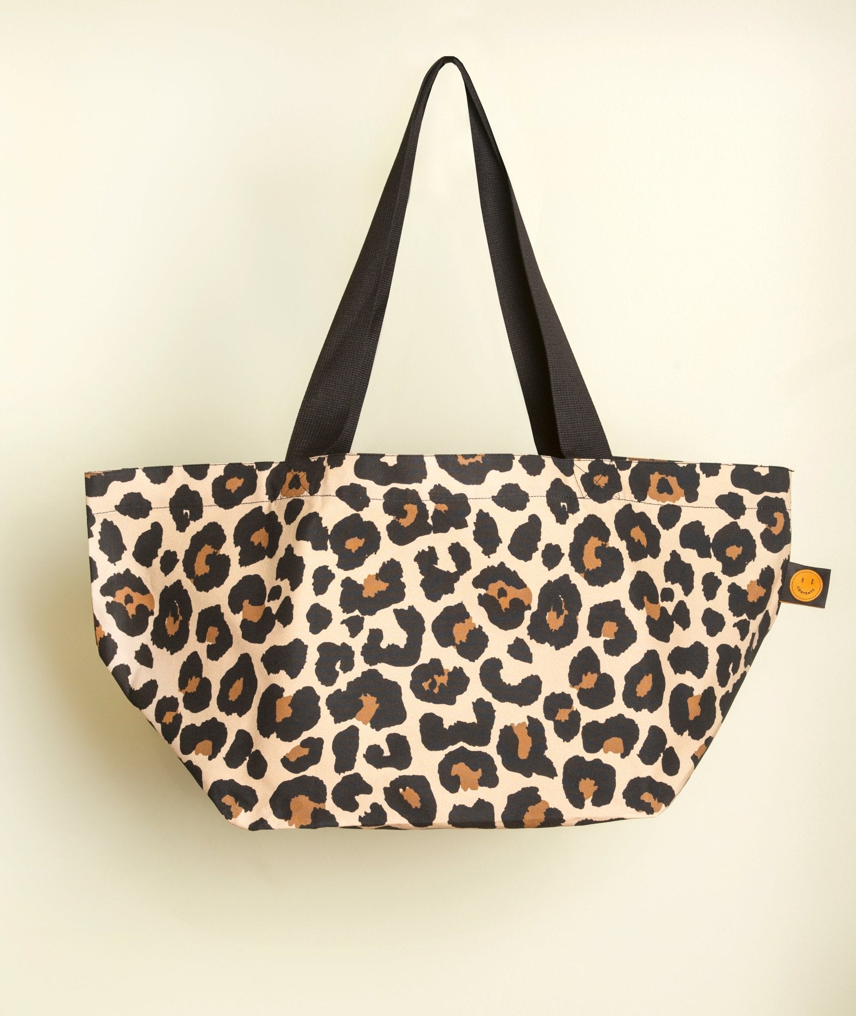 Mini Classic Leopard Contents Bag - The Contents Bag