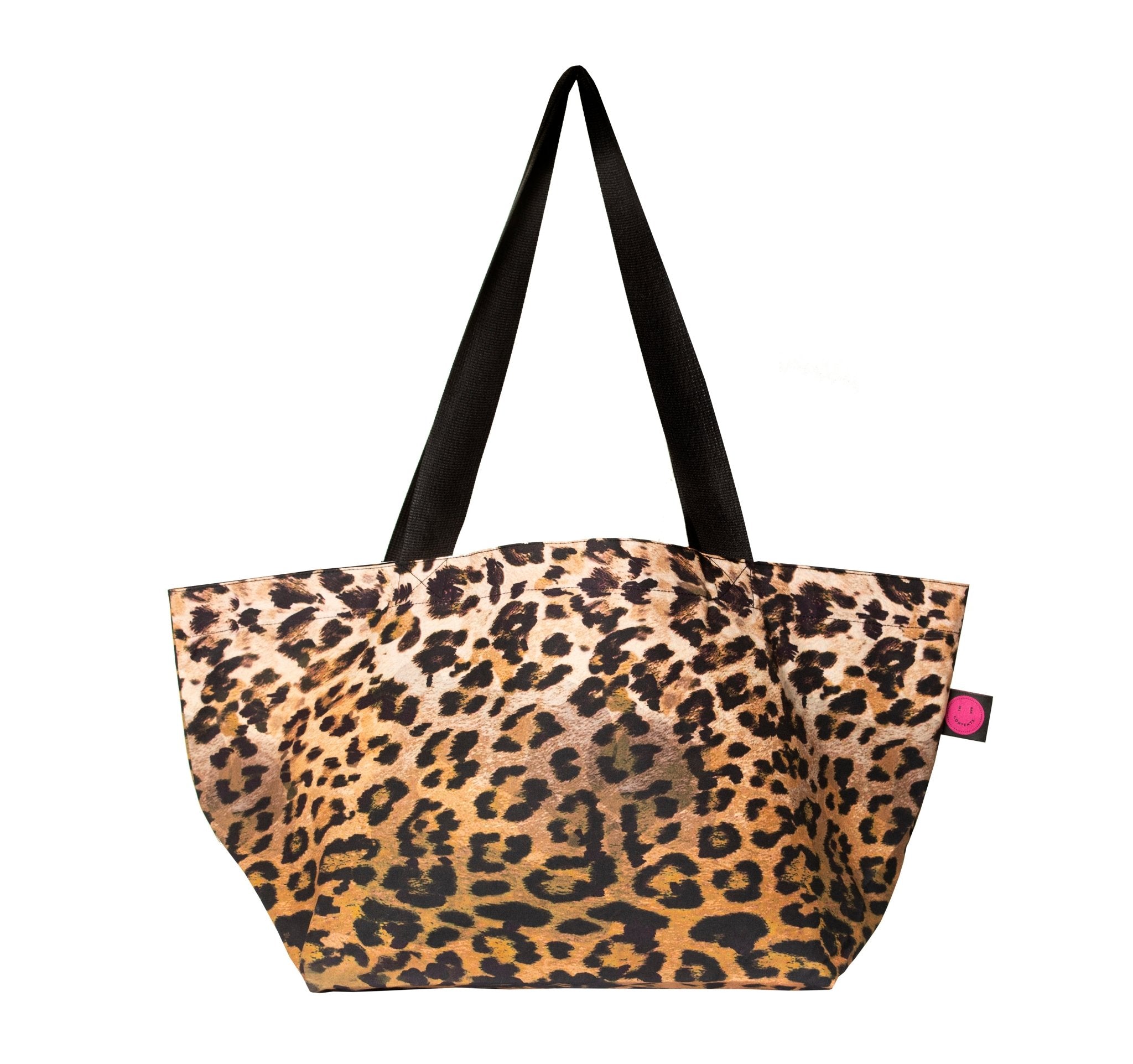Mini Dilly Leopard Contents Bag - The Contents Bag