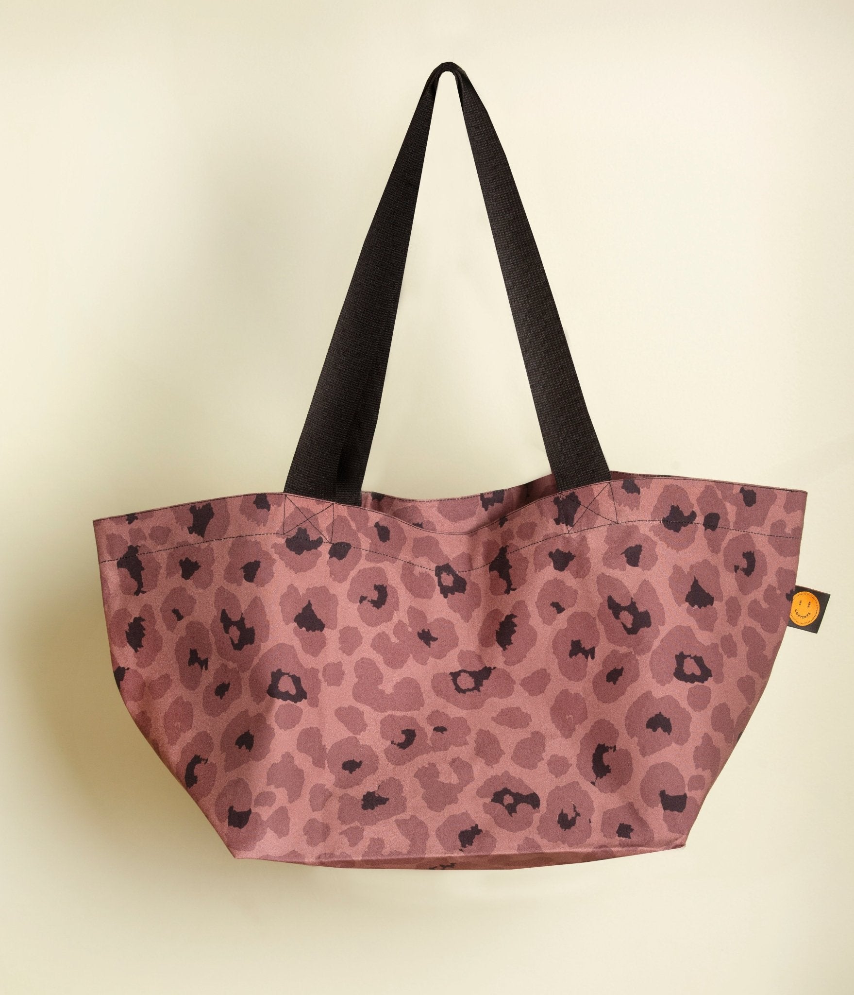 Mini Mocha Leopard Contents Bag - The Contents Bag