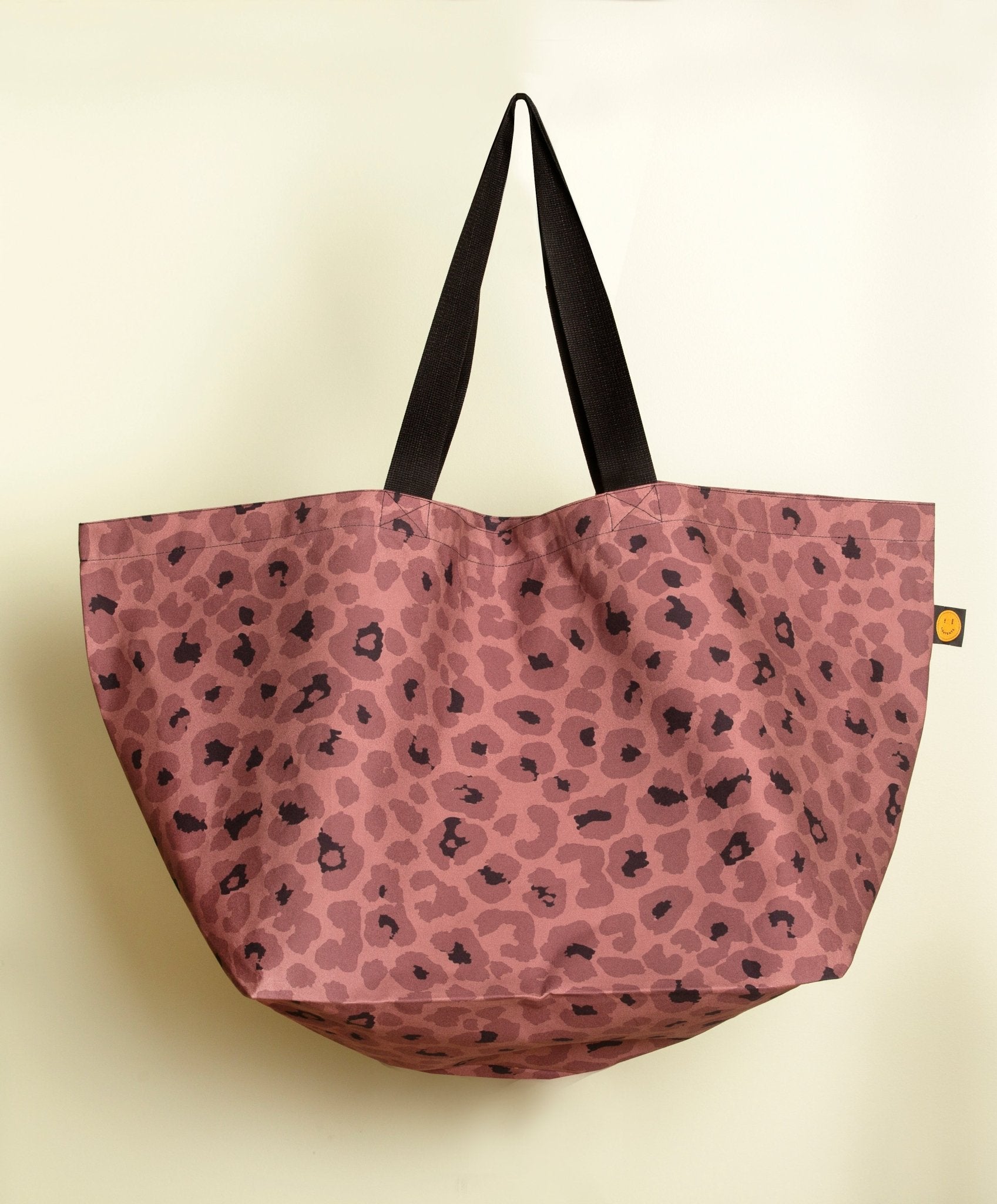 Mocha Leopard Contents Bag - The Contents Bag