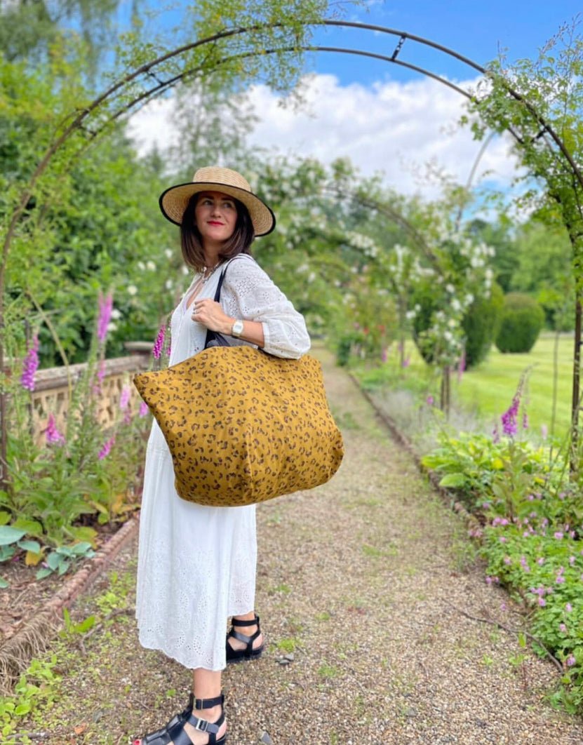 Original Leopard Contents Bag - The Contents Bag