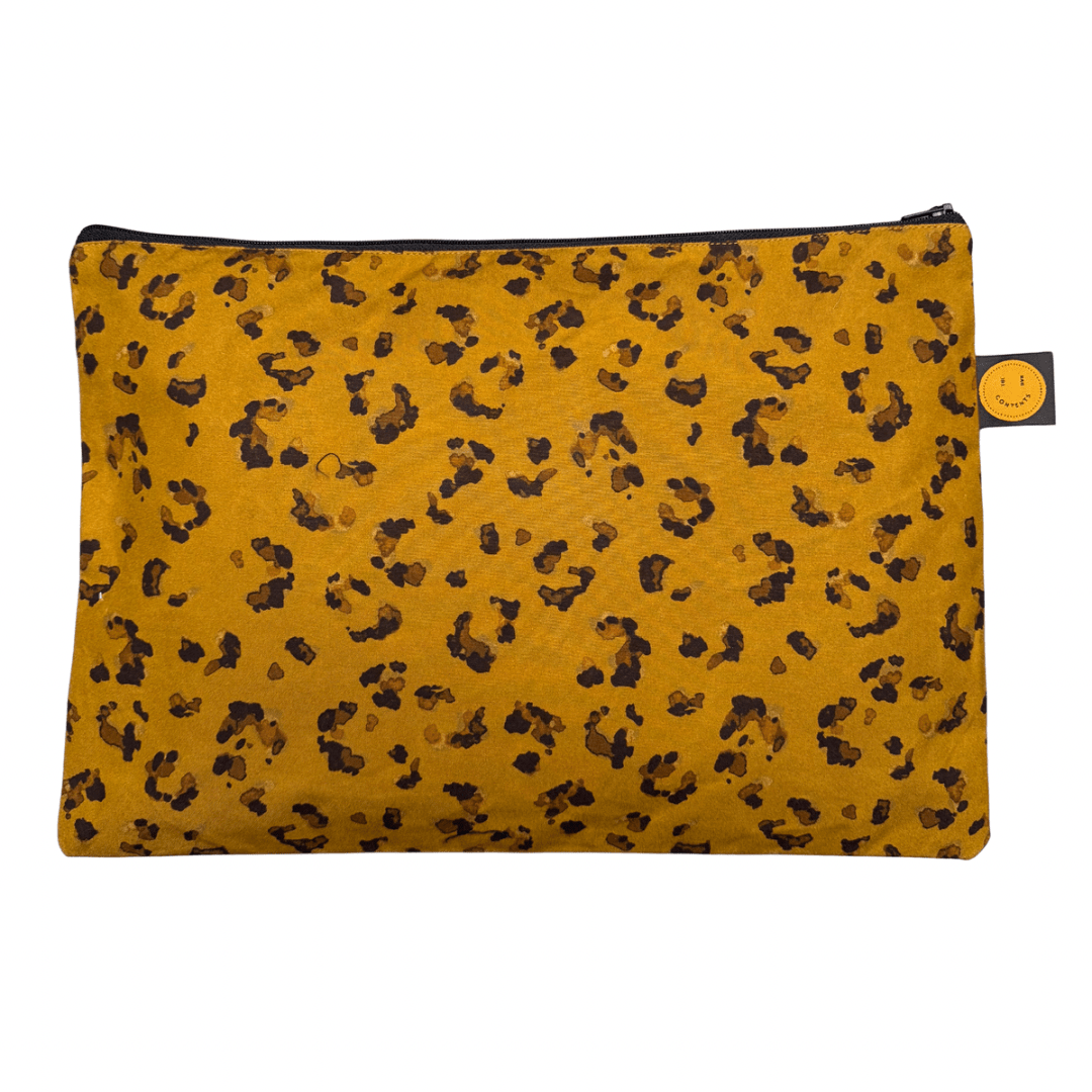 Original Leopard Large Contents Pouch - The Contents Bag