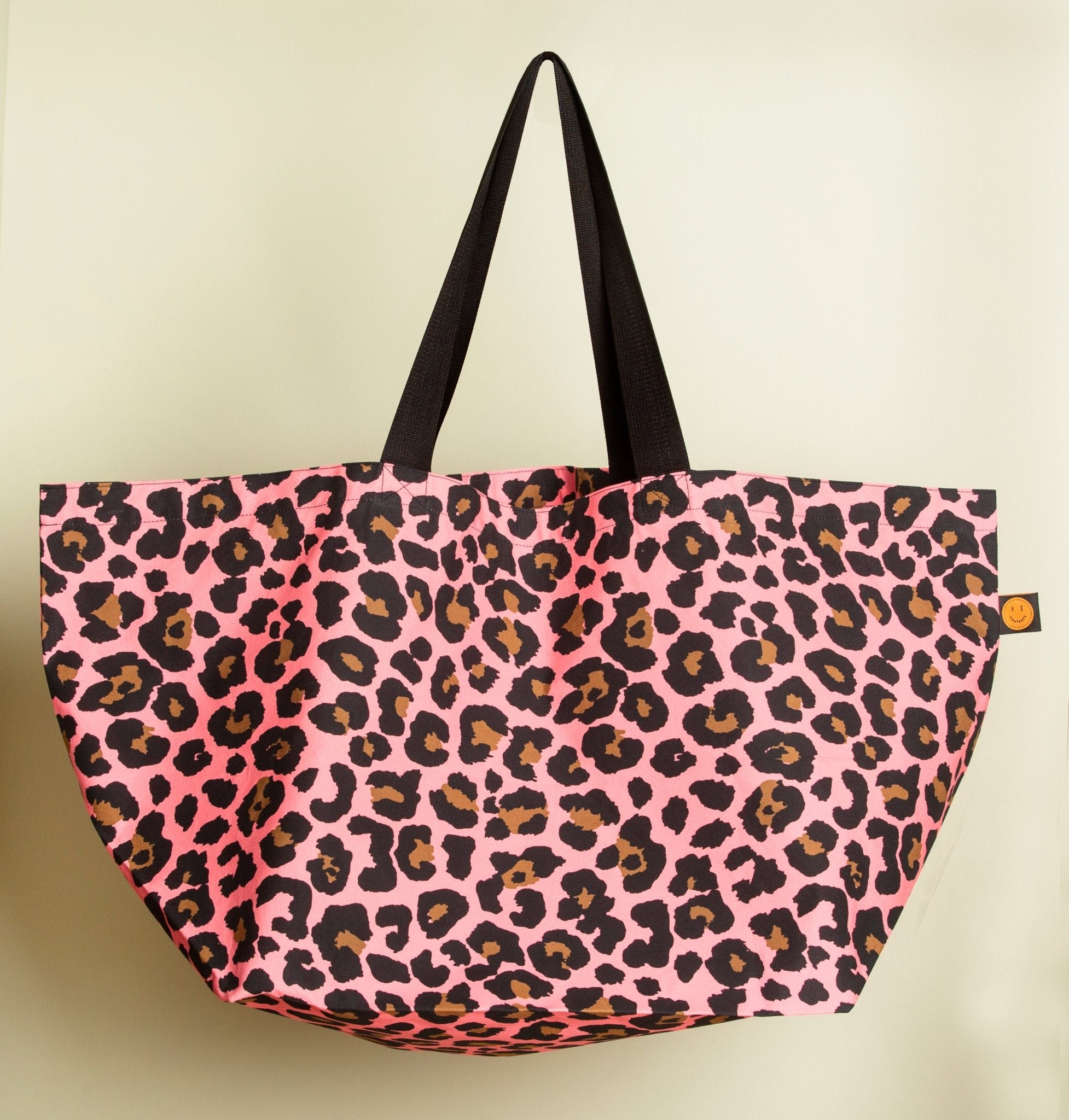 Pink Leopard Contents Bag - The Contents Bag