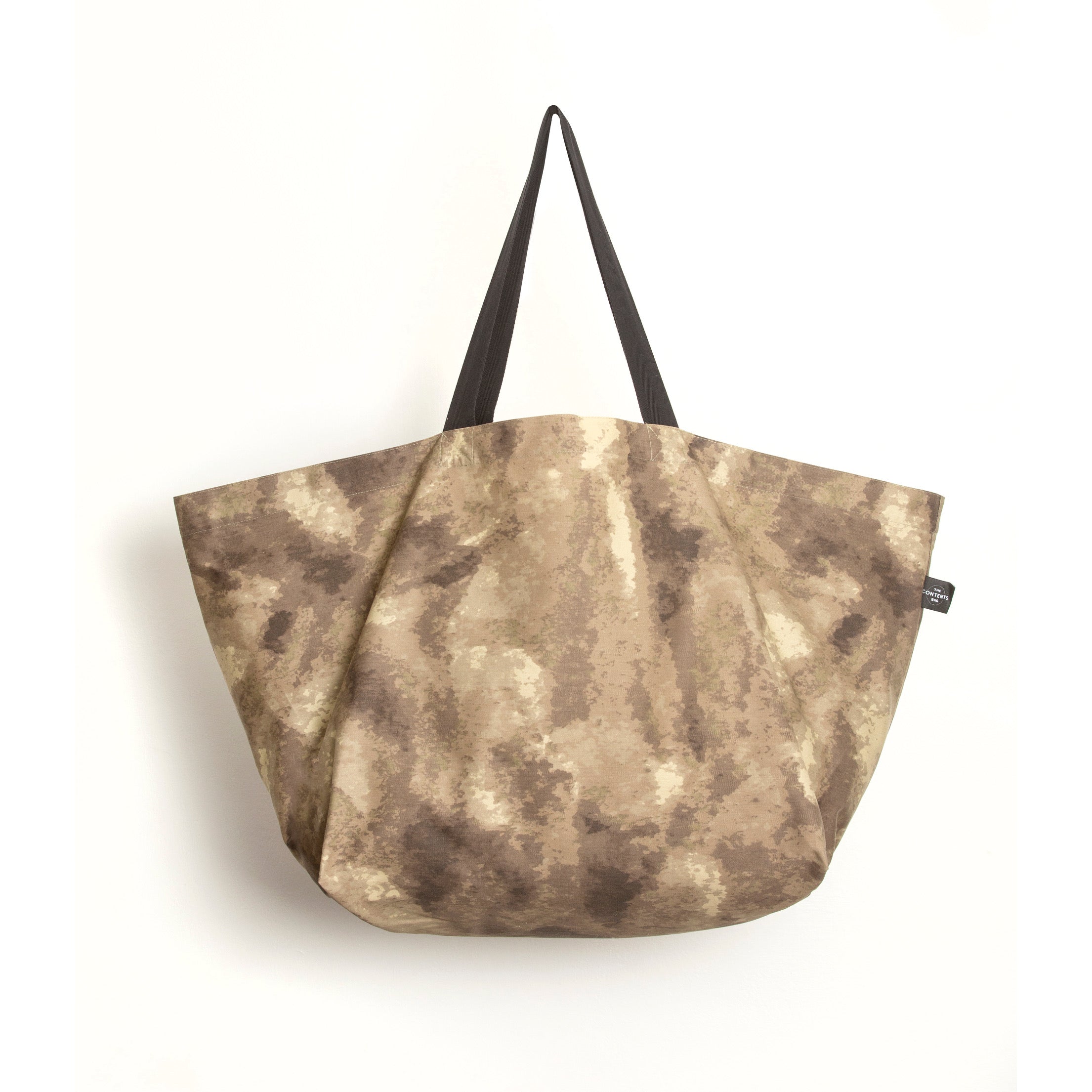 Camo print tote