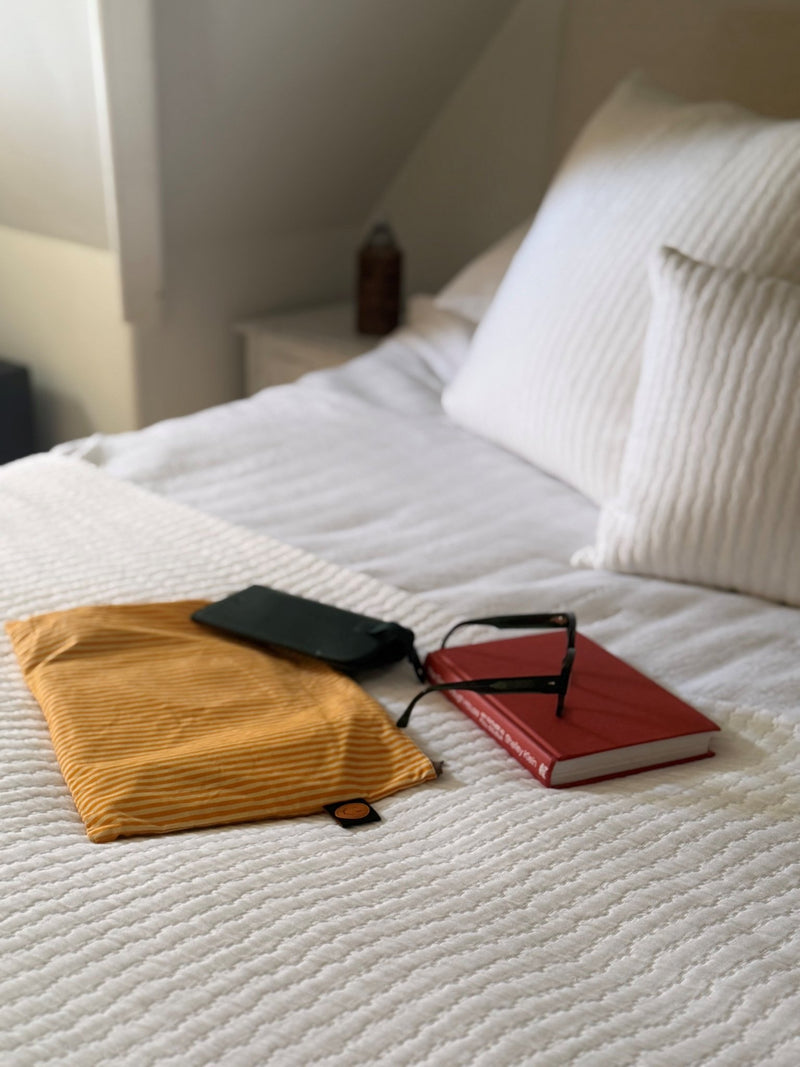 Emma Paton Small Yellow Contents Pouch - The Contents Bag