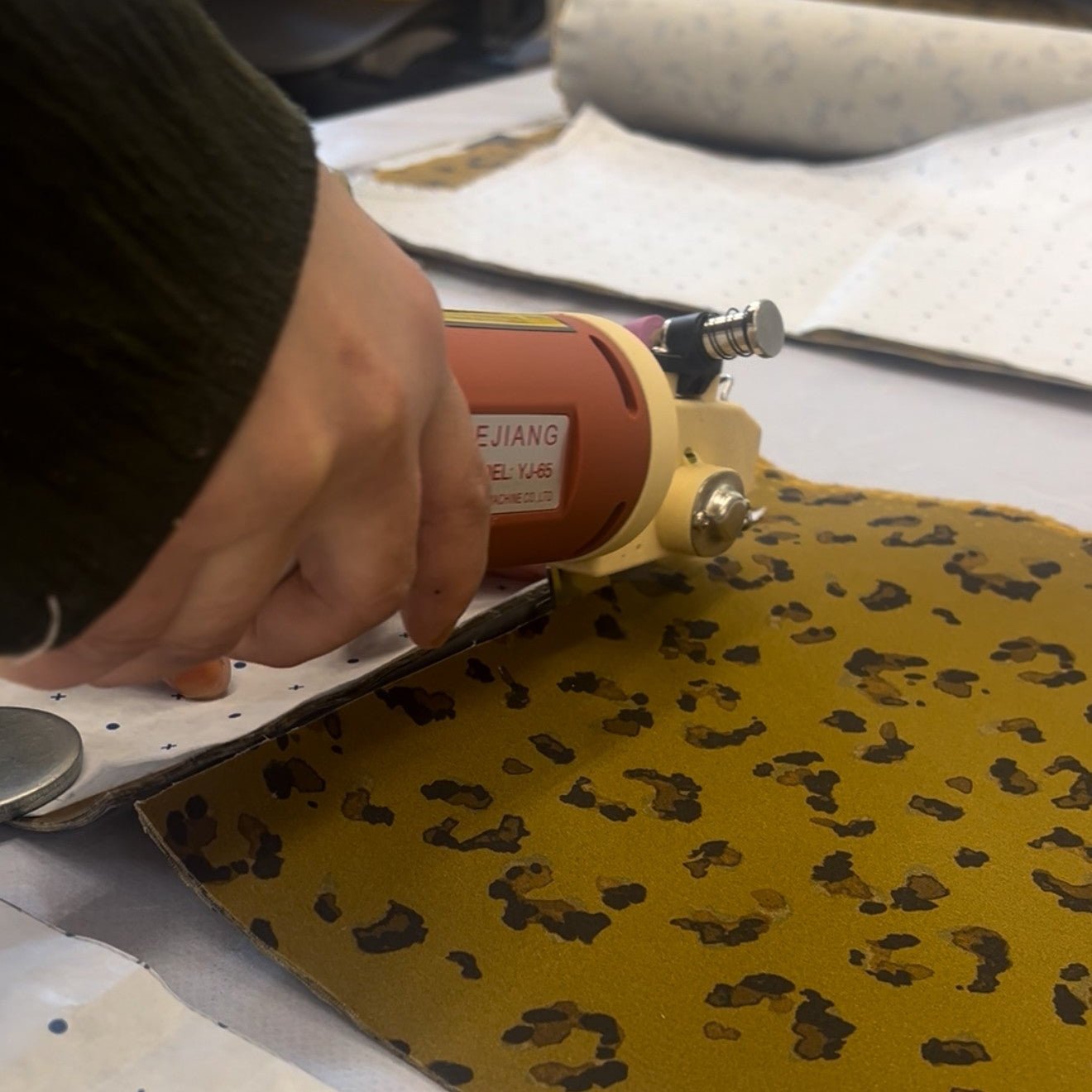 Mini Original Leopard Contents Bag - The Contents Bag