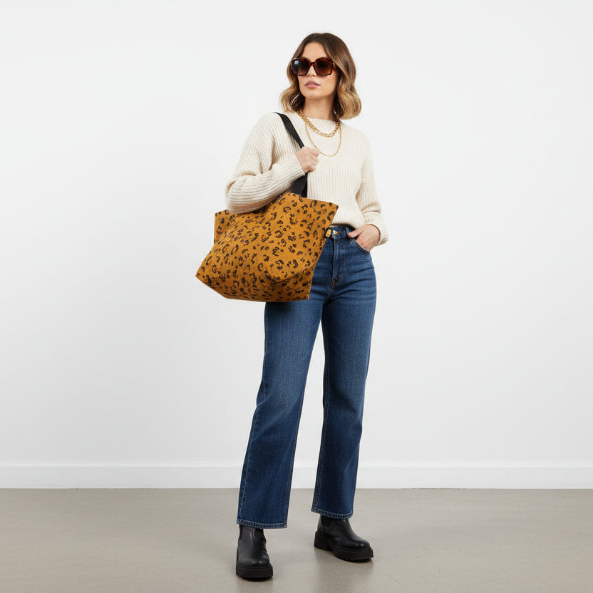 Mini Original Leopard Contents Bag PREORDER - The Contents Bag