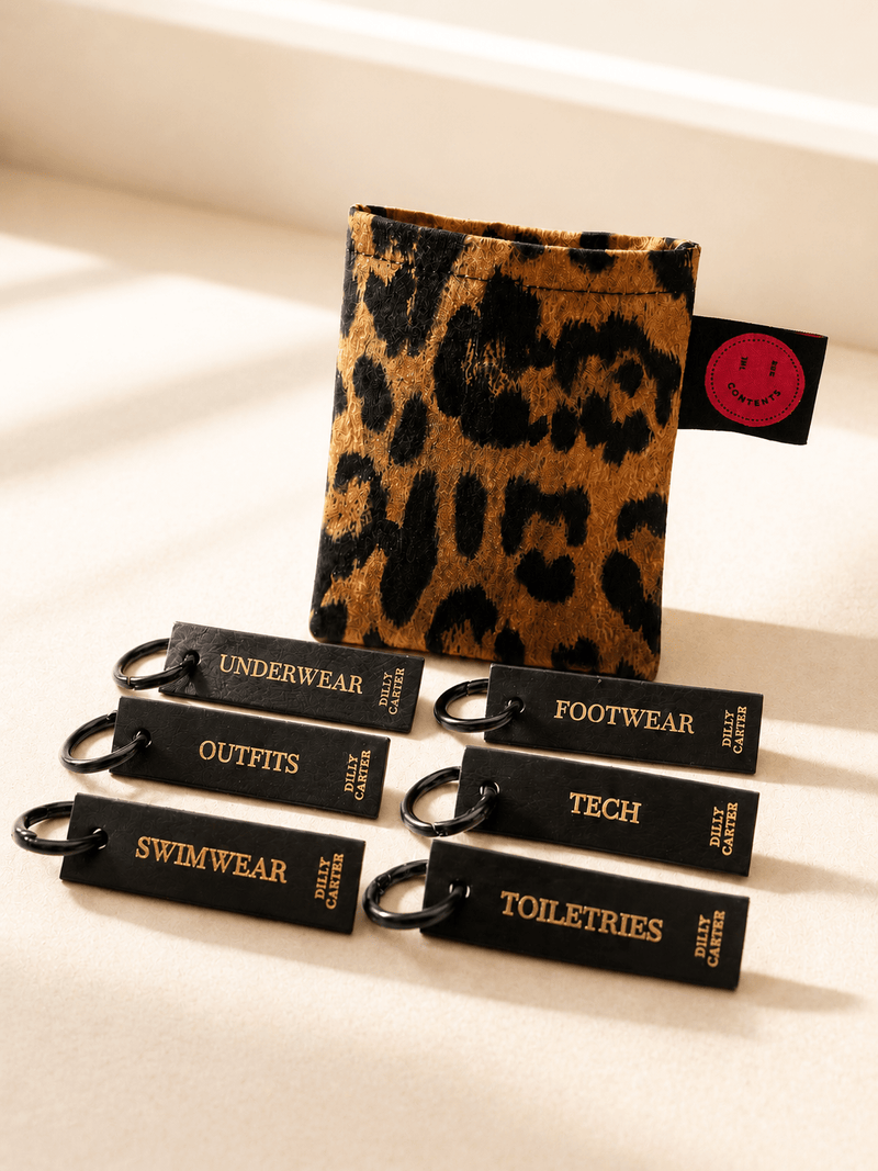 Presale Packing Cube Label Set - The Contents Bag